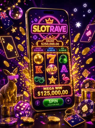 Slotrave mobile app